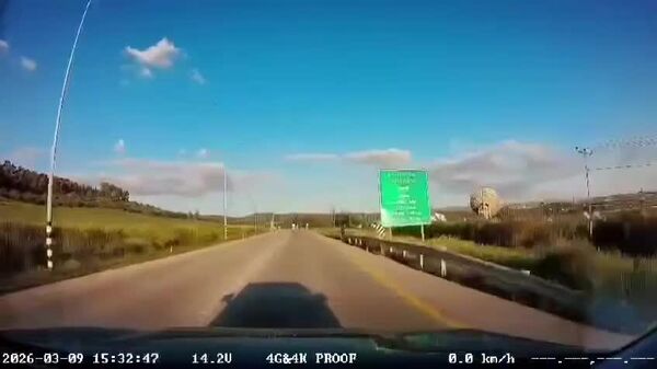 لحظه اصابت دقیق موشک‌ حزب‌الله به ایستگاه ماهواره‌ای اسرائیل در نزدیکی بیت المقدس - اسپوتنیک ایران  