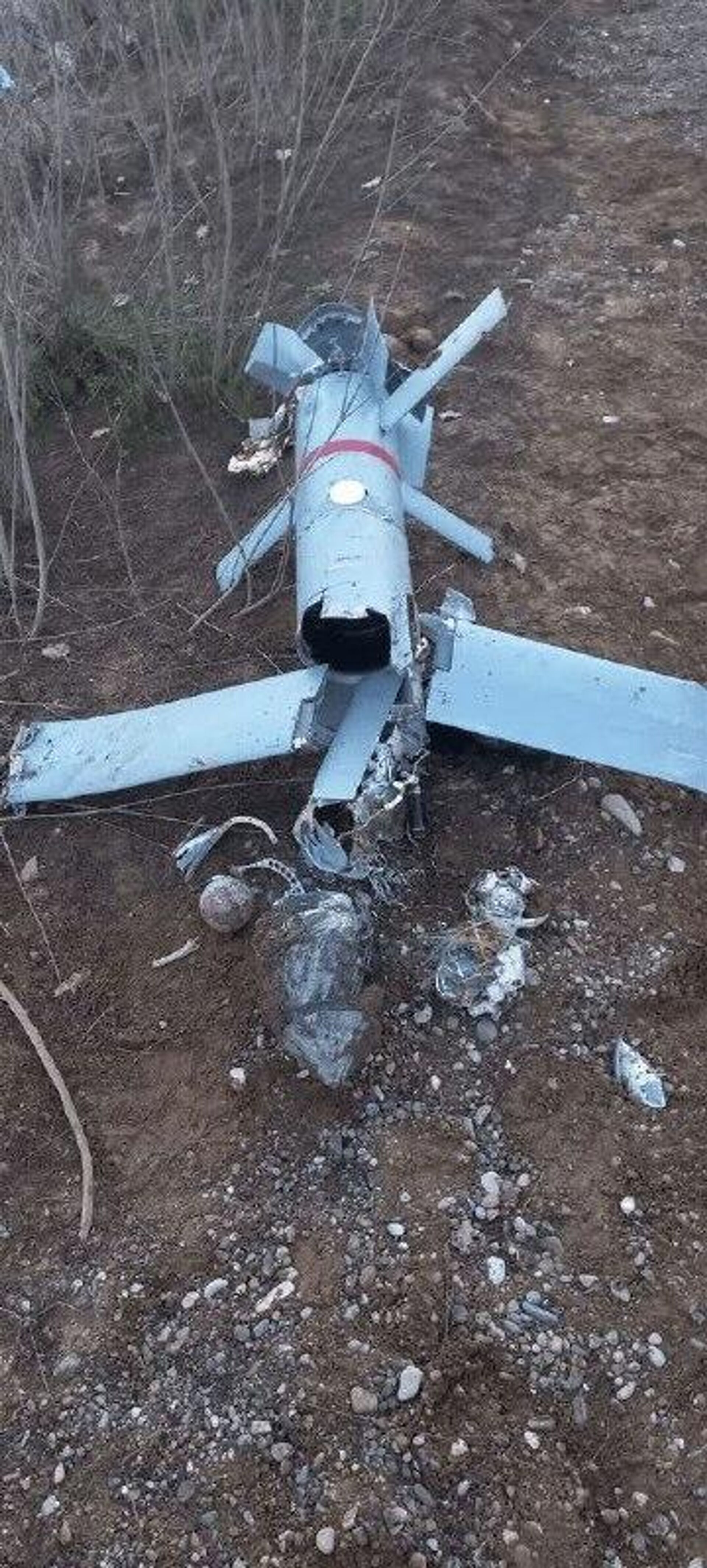 تصاویر پهپاد ساقط شده آمریکایی در ویسیان لرستان - اسپوتنیک ایران  , 1920, 11.03.2026