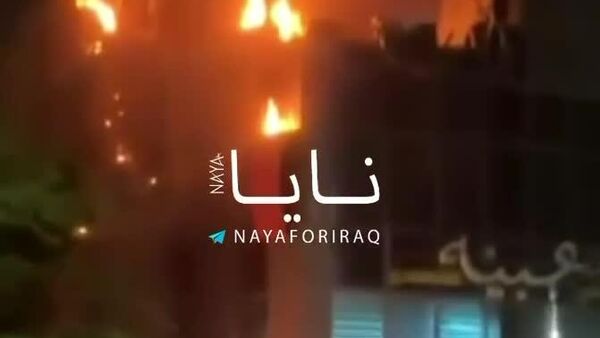 ساختمانی که محل استقرار نیروی نظامی آمریکا در کویت بود مورد هدف قرار گرفت - اسپوتنیک ایران  