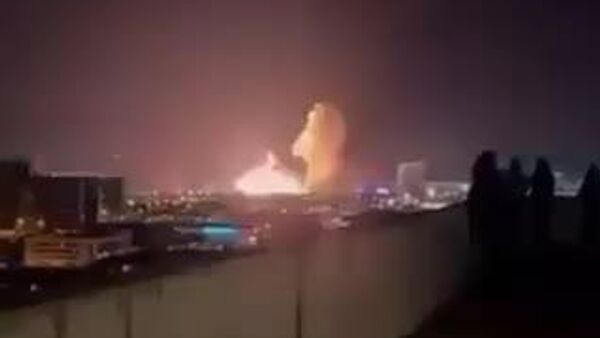 تصويري از اصابت موشک هاي ايران به اسرائیل - اسپوتنیک ایران  