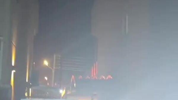 انفجار در یک نیروگاه برق در منطقه ابوغریب بغداد، پایتخت عراق - اسپوتنیک ایران  