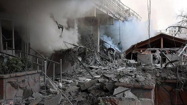 تبعات حملات آمریکا و اسرائیل به محدوده میدان شهدای تهران - اسپوتنیک ایران  