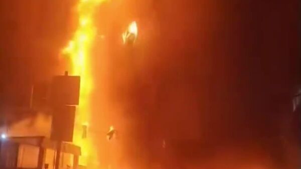 آتش‌سوزی در ساختمانی بلند در تائ‌یوان چین؛ یک کشته و 25 زخمی - اسپوتنیک ایران  