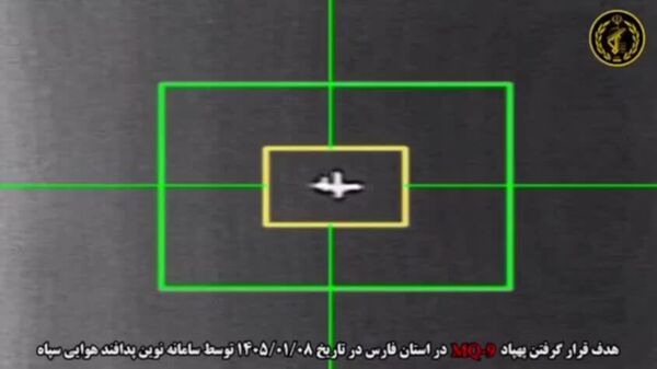 انهدام پهپاد MQ-9 آمریکایی با عملیات موفق پدافند هوافضای سپاه در شیراز - اسپوتنیک ایران  