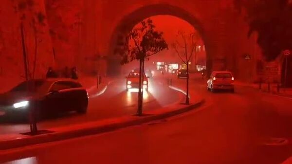 طوفان شن جزیره کرت یونان را درنوردیده است - اسپوتنیک ایران  