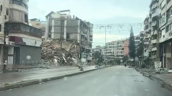 تصاویری از پیامدهای حملات اخیر اسرائیل به حومه جنوبی بیروت - اسپوتنیک ایران  