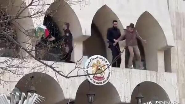 حمله به سفارت امارات در سوریه - اسپوتنیک ایران  