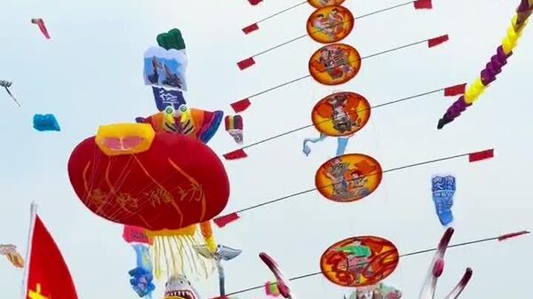 چهل و سومین جشنواره بین‌المللی بادبادک‌های ویفانگ در سال 2026 برگزار خواهد شد - اسپوتنیک ایران  