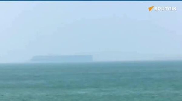 تصاویر دریافتی از وضعیت امروز تنگه هرمز - اسپوتنیک ایران  