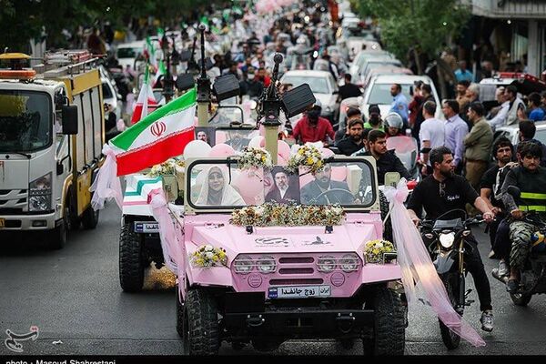 مراسم ازدواج زوجهای جانفدا در تهران - اسپوتنیک ایران  