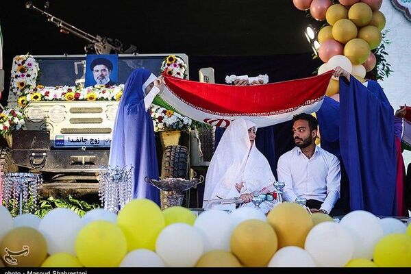 مراسم ازدواج زوجهای جانفدا در تهران - اسپوتنیک ایران  