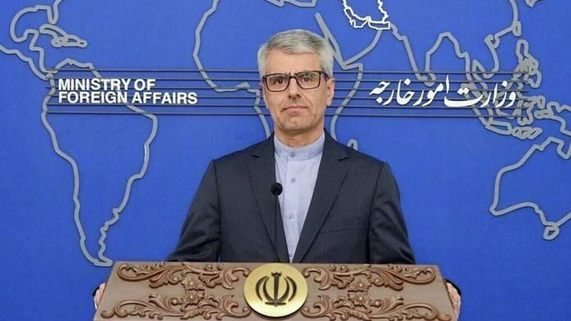 بقائی: تمرکز مذاکرات بر خاتمه جنگ است بقائی: تمرکز مذاکرات بر خاتمه جنگ است - اسپوتنیک ایران , 1920, 22.05.2026