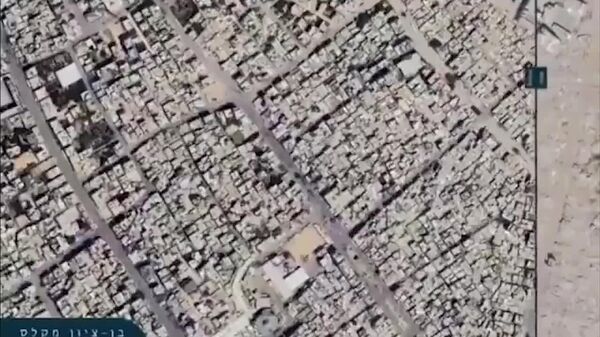 تصاویر ماهوارهای از منطقه الشبوره در مرکز رفح قبل و پس از حملات اسرائیل - اسپوتنیک ایران  