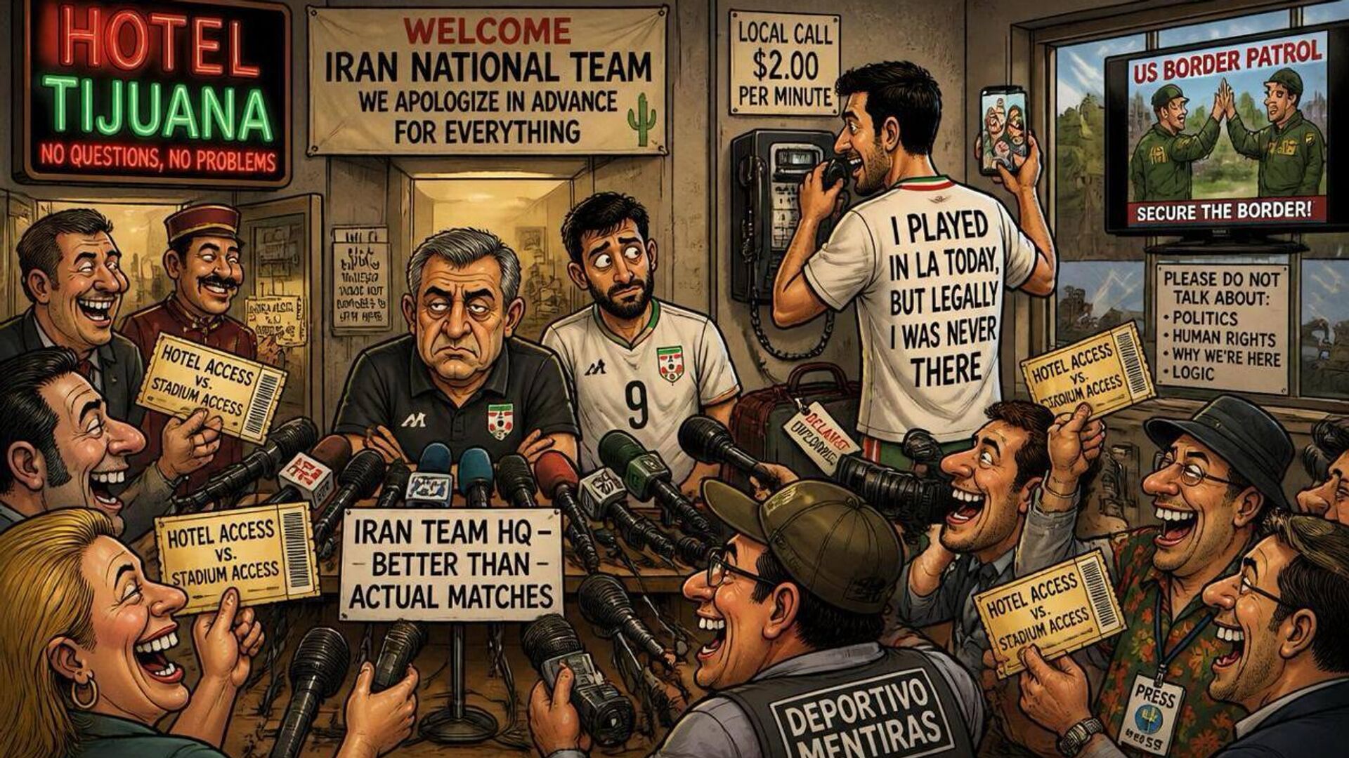 ایران جواز ورود به مسابقات جام جهانی آمریکا را به دست آورد اما از آمریکا اخراج شد! ایران جواز ورود به مسابقات جام جهانی آمریکا را به دست آورد اما از آمریکا اخراج شد! - اسپوتنیک ایران , 1920, 03.06.2026
