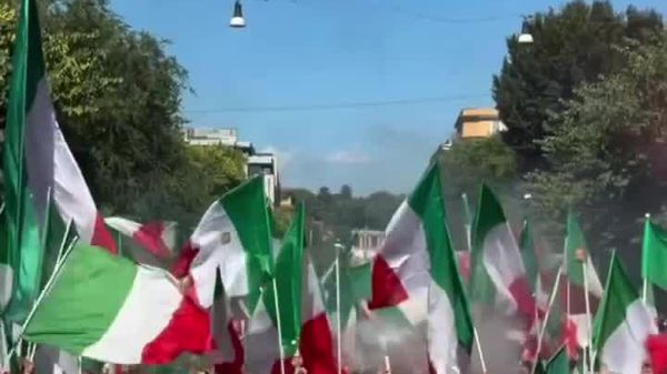 راهپیمایی طرفداران «بازگرداندن مهاجران» در رم - اسپوتنیک ایران  