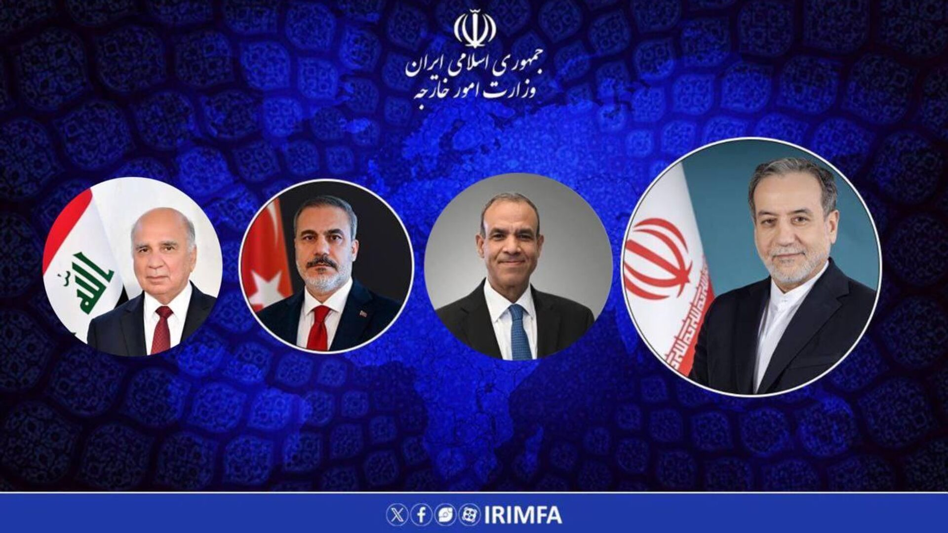 گفتگوی تلفنی عراقچی با وزرای امور خارجه ترکیه، عراق و مصر گفتگوی تلفنی عراقچی با وزرای امور خارجه ترکیه، عراق و مصر - اسپوتنیک ایران , 1920, 15.06.2026