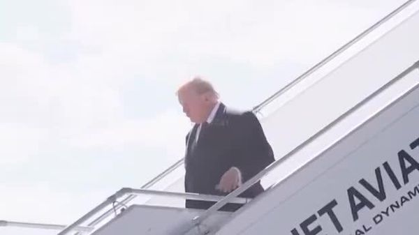 دونالد ترامپ پیش از اجلاس گروه هفت وارد ژنو شد - اسپوتنیک ایران  