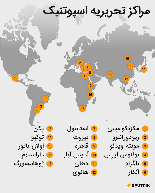 مراکز تحریریه اسپوتنیک - اسپوتنیک ایران  