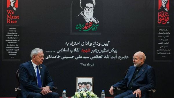 دکتر قالیباف در دیدار با رئیس مجلس بلاروس - اسپوتنیک ایران  