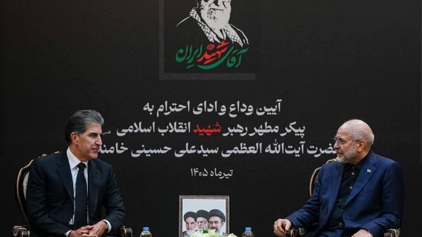 دکتر قالیباف در دیدار با رئیس اقلیم کردستان عراق - اسپوتنیک ایران  