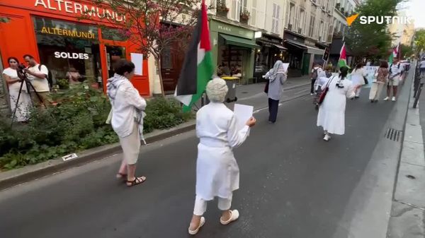 1007 روز نسلکشی در غزه: تظاهرات سکوت در پاریس برگزار شد - اسپوتنیک ایران  