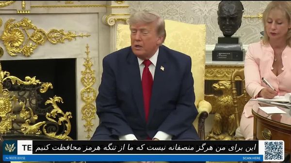 توضیحات ترامپ درباره دلیل منصرف شدنش از گرفتن عوارض عبور از تنگه هرمز - اسپوتنیک ایران  