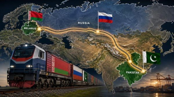 روسیه، پاکستان و بلاروس در حال اتصال ریلی به یکدیگر هستند - اسپوتنیک ایران  