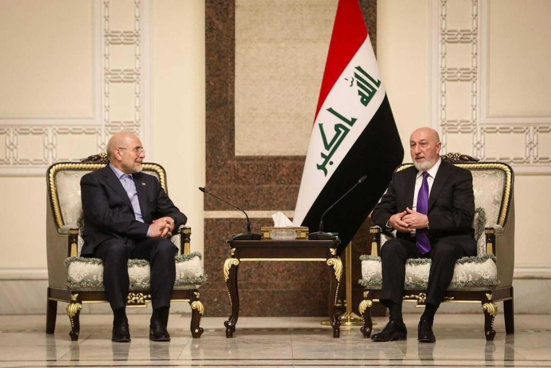 دکتر قالیباف در دیدار با رییس جمهور عراق: هدف آمریکا چپاول کشورهای خلیج فارس است - اسپوتنیک ایران  , 1920, 19.08.2026
