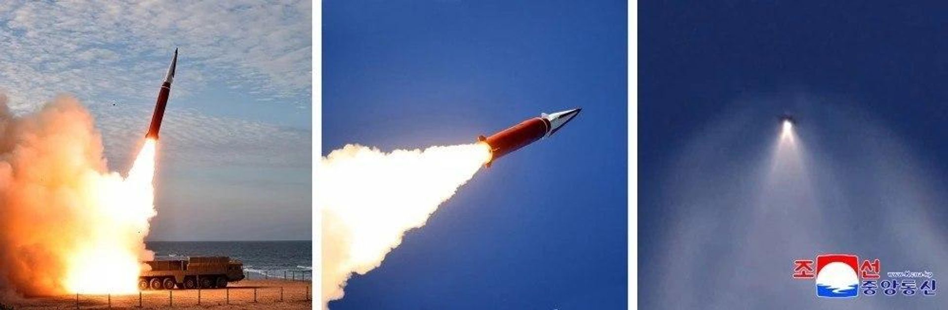 کره شمالی با موفقیت یک سیستم موشکی مافوق صوت جدید به نام Hwasongpo-11Ma-1 را آزمایش کرد - اسپوتنیک ایران  , 1920, 22.09.2026