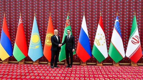 پزشکیان در اجاس ترکمنستان - اسپوتنیک ایران  