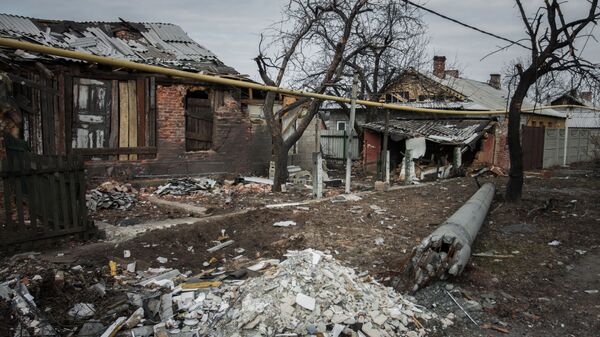 ارتش اوکراین به گلوله باران حومه دونتسک ادامه می دهد - اسپوتنیک ایران  