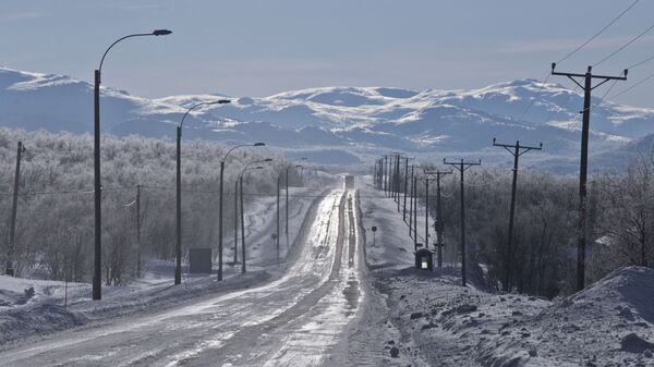 Зимняя дорога, Лапландия - اسپوتنیک ایران  