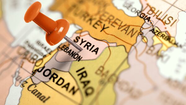 نقشه خاور میانه - اسپوتنیک ایران  