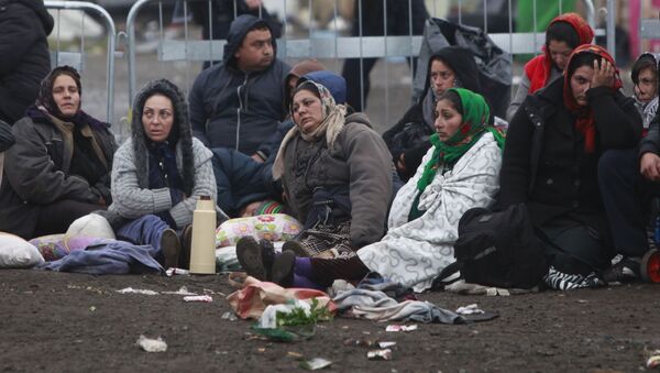 اردوگاه  پناهجویان در سوئد - اسپوتنیک ایران  