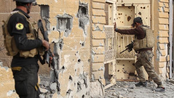 Бойцы иракского элитного контртеррористического подразделения в Эль-Рамади - اسپوتنیک ایران  