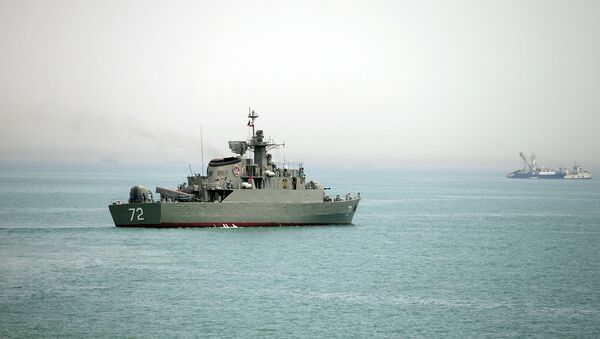 Iranian warship Alborz - اسپوتنیک ایران  