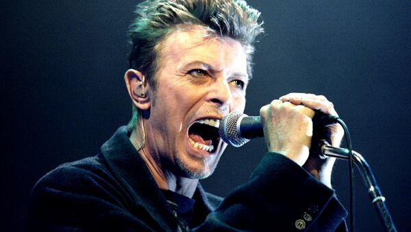 David Bowie performs during a concert in Vienna, Austria in this February 4, 1996 file photo - اسپوتنیک ایران  