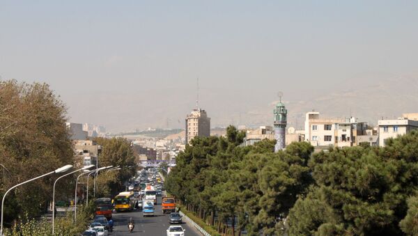 Вид на город Тегеран - اسپوتنیک ایران  