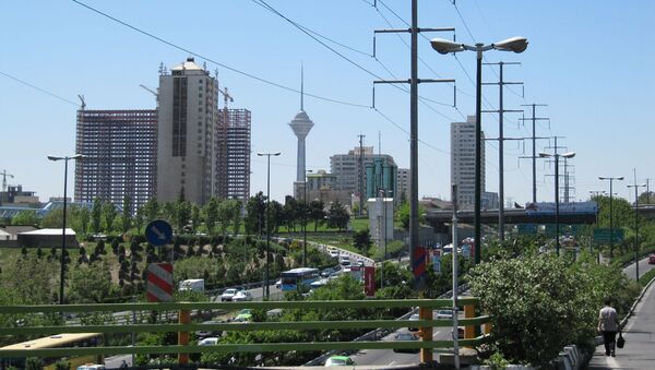 Вид на город Тегеран - اسپوتنیک ایران  