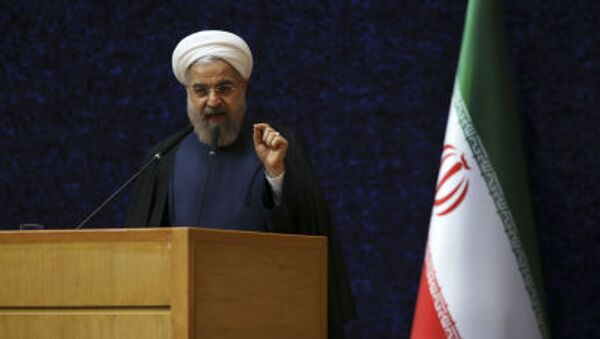 سخنرانی روحانی - اسپوتنیک ایران  