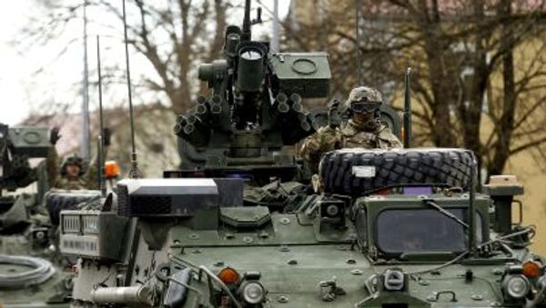 Солдаты американской армии дислоцируются на военные учения в Эстонию - اسپوتنیک ایران  
