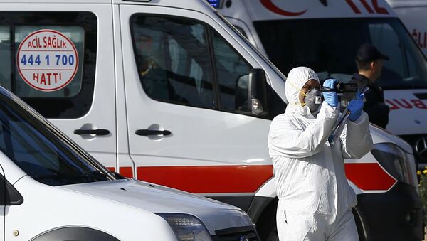 Судмедэксперт на месте взрыва в Стамбуле - اسپوتنیک ایران  