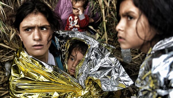 پناهجویان در مرز ترکیه و یونان - اسپوتنیک ایران  
