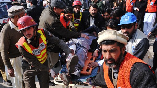 Раненые в результате нападения на университет в Пакистане - اسپوتنیک ایران  