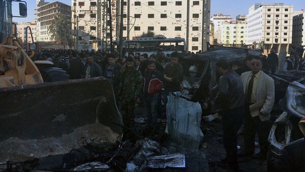 Последствия двойного теракта в шиитском квартале Саида Зайнаб в Дамаске - اسپوتنیک ایران  