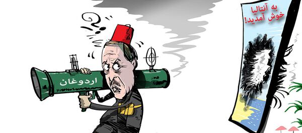 Количество российских туристов в Анталье снизилось в пять раз - اسپوتنیک ایران  