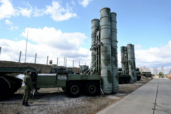 سامانه موشکی ضدهوایی (ز.ر.ک.) «تری اومف» اس-400 در منطقه مسکو - اسپوتنیک ایران  