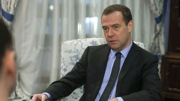 Интервью премьер-министра РФ Дмитрия Медведева немецкой газете Хандельсблатт - اسپوتنیک ایران  