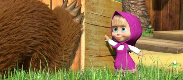 Кадр из мультфильма Маша и медведь - اسپوتنیک ایران  