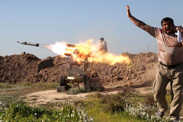 شلیک موشک در شمال - شرق عراق - اسپوتنیک ایران  